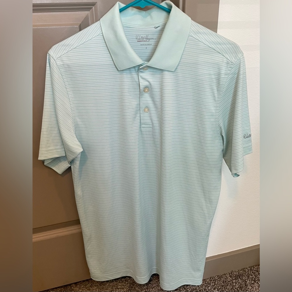 Walter Hagen Golf Polos Small | Green, Sky Blue, Sand